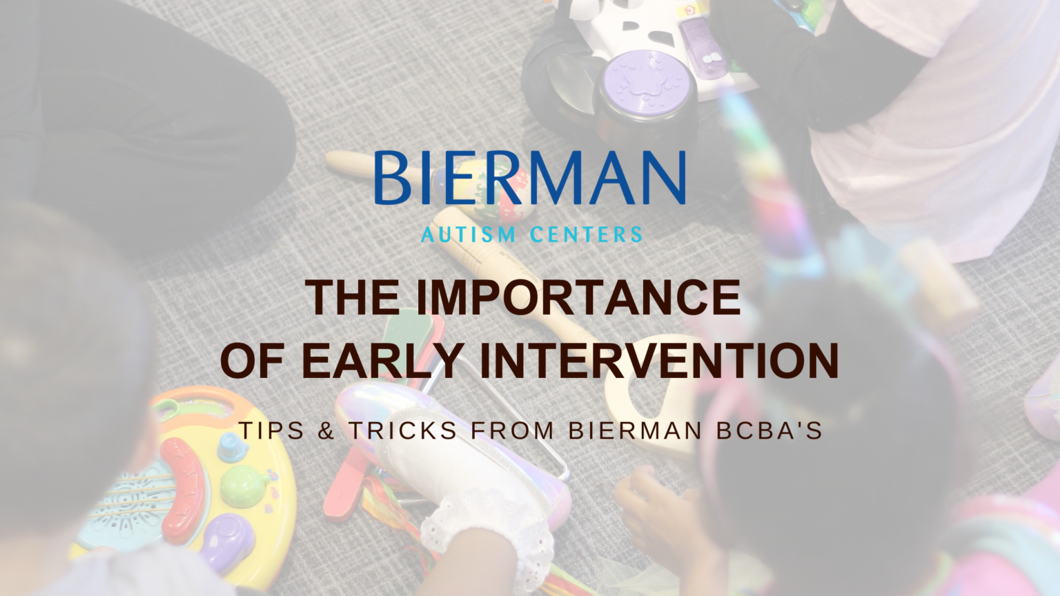 Importance Of Early Intervention Autism – TLWK