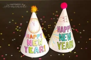 Sensory Friendly New Years Eve crafts