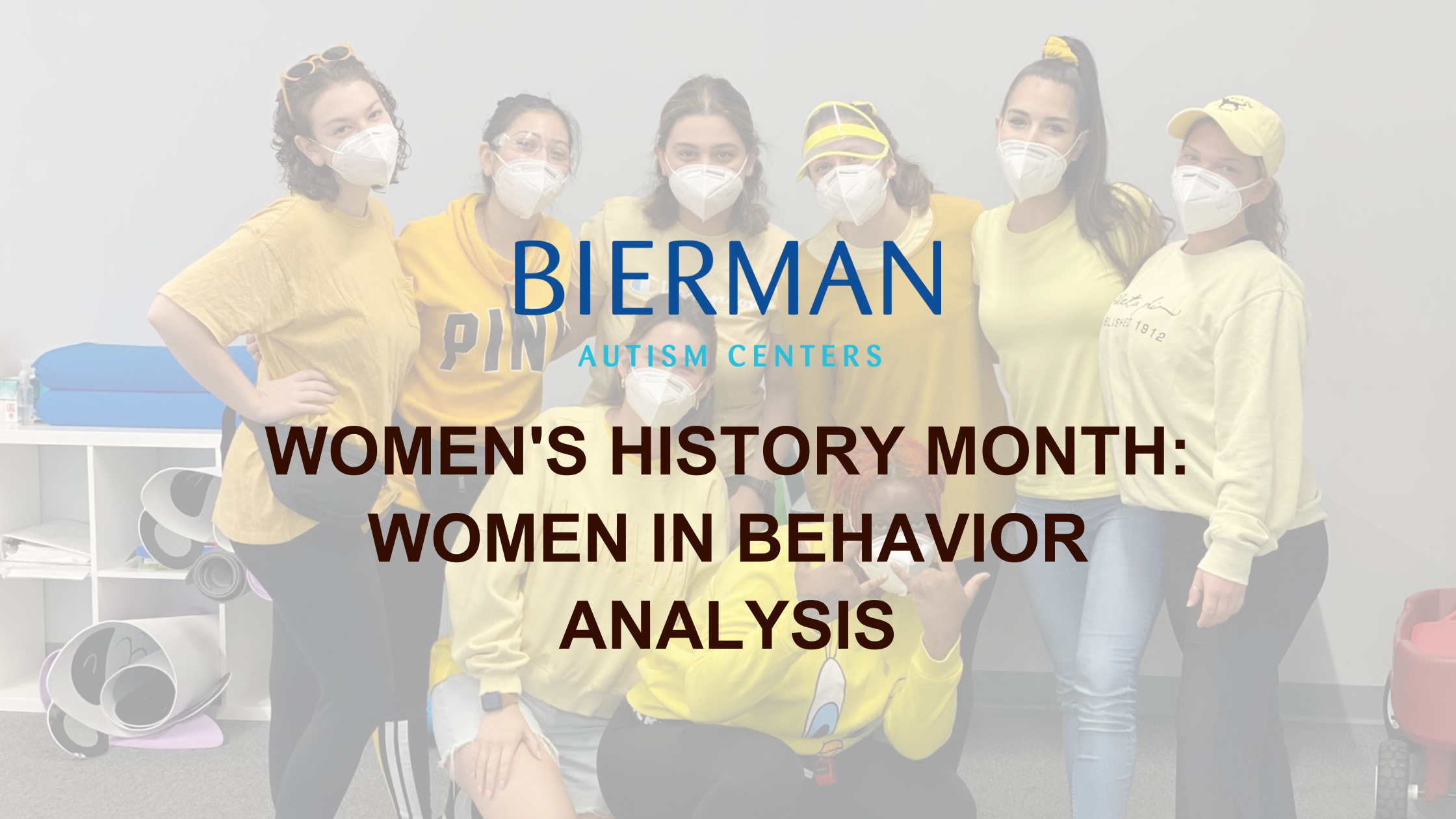 Women's History Month Women in Behavior Analysis