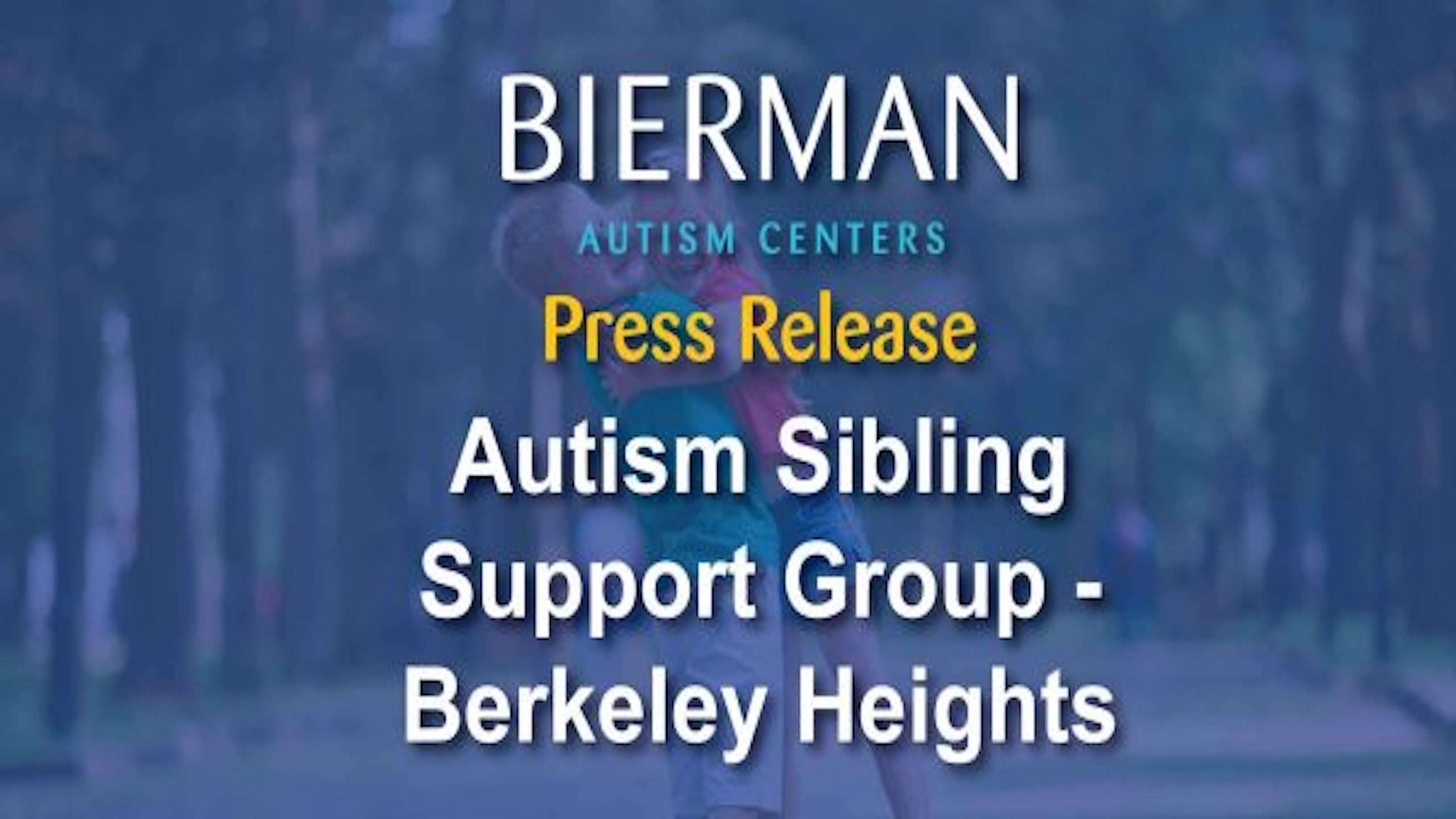 Autism SIbling Support Group In New Jersey