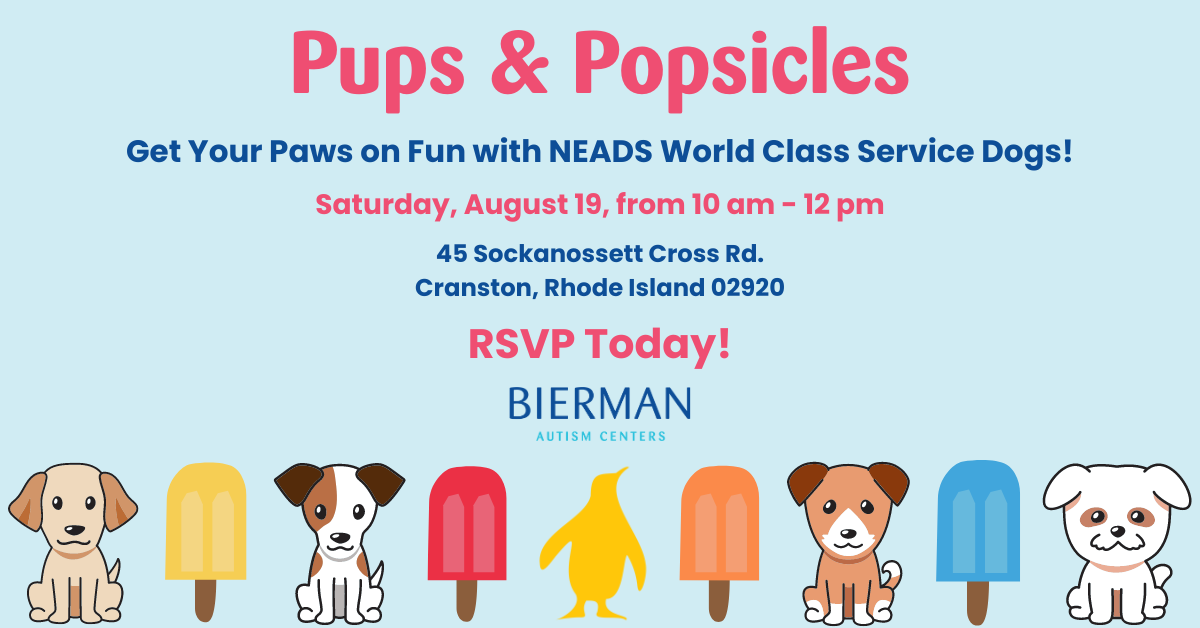 Pups & Popsicles Event in Cranston, RI