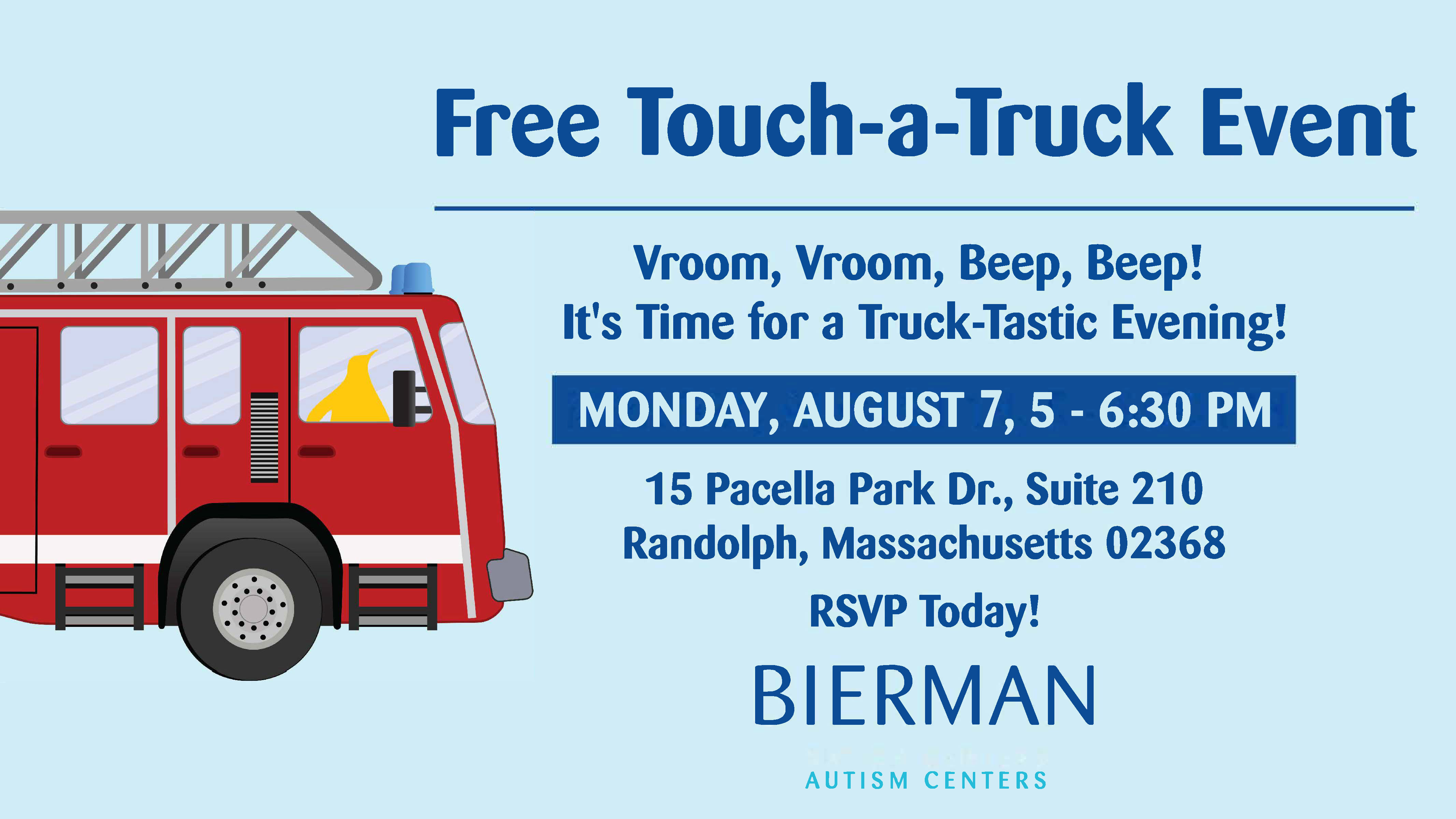 Free Touch-A-Truck Event in Randolph MA
