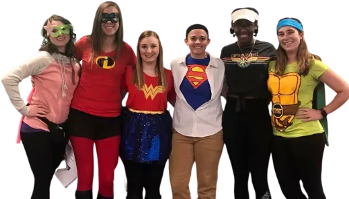Group photo of staff at Bierman Autism Centers