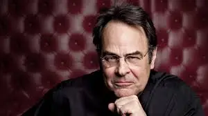Portrait of actor Dan Aykroyd, one of several famous people with Autism Spectrum Disorder.