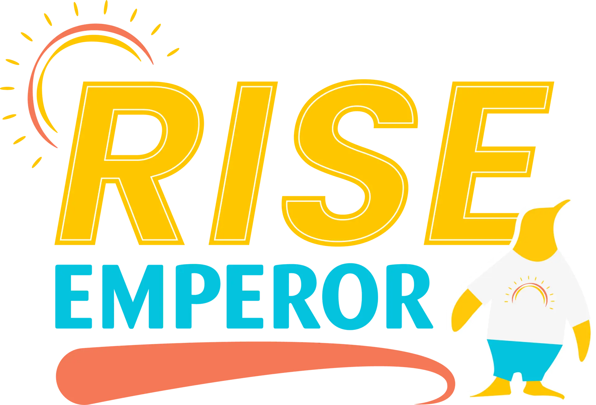 RISE Emperor penguin logo