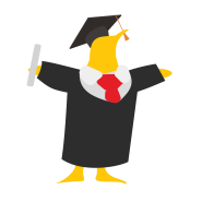 Graduation Penguin 1